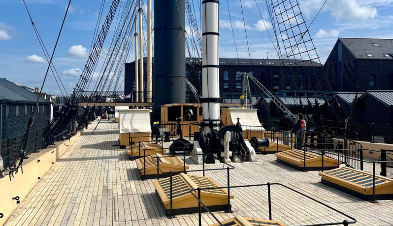 SS Great Britain  - New Weather Deck